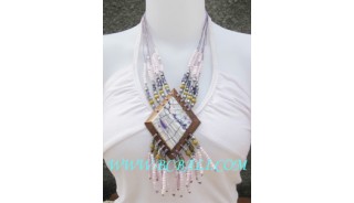 Beaded Necklaces Shells